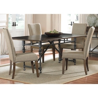 Low Price Ivy Park 5-piece Weathered Honey Dinette Set