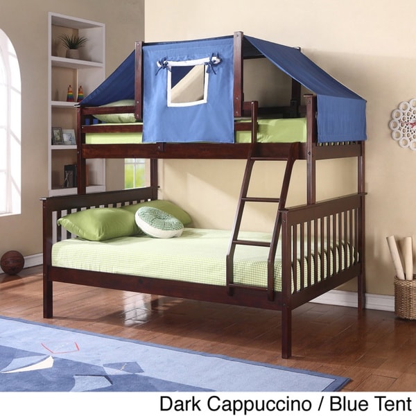 Donco Kids Kids Mission Twin Tent Bunk Bed