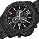 Akribos XXIV Men's Swiss Quartz Chronograph Stainless Steel Bracelet Watch