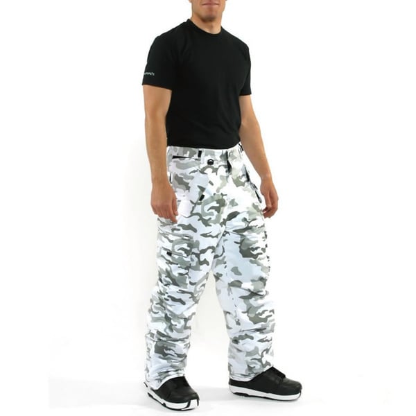 Pulse Men's 'Statement' Snow Camo Snowboard Pants 15999782