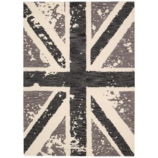 Best Shopping Nourison Siam Hand-tufted Charcoal Rug (8x10'6)