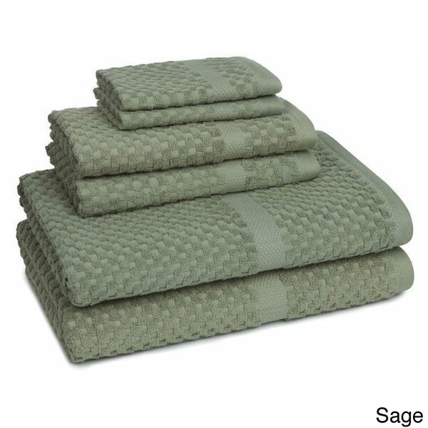 Mary Jane's Farm Check 6piece Towel Set Overstock Shopping