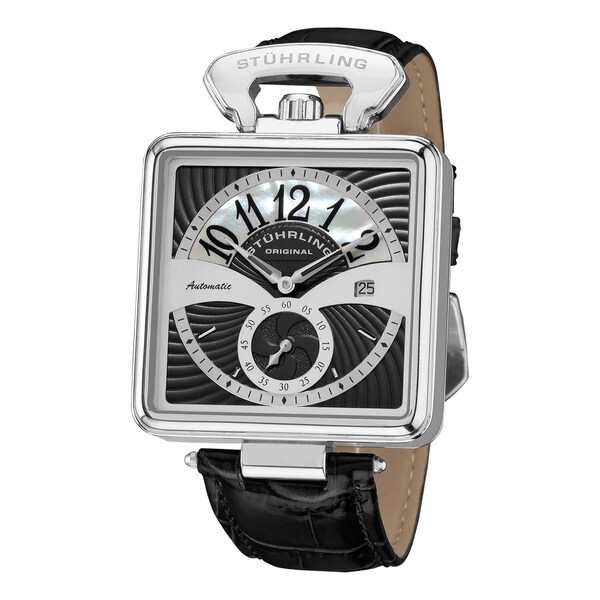 Stuhrling Original Men's Castello Automatic Movement Strap Watch