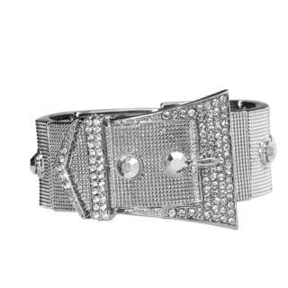 Luxurious Cut PearlPerri Buckle Bangle-Image