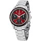 Omega Men's 326.30.40.50.11.001 'Speedmasteracing' Red Dial Stainless Steel Watch