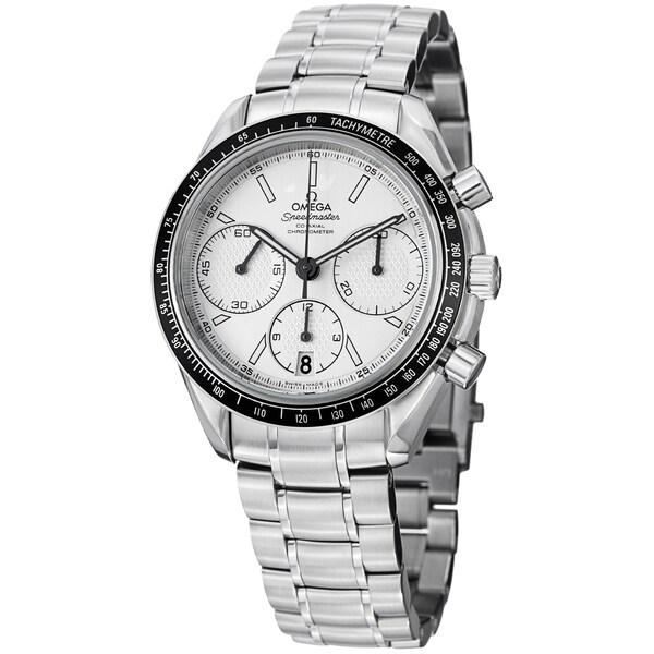 Omega Men's 326.30.40.50.02.001 'Speedmasteracing' Silver Dial Stainless Steel Watch