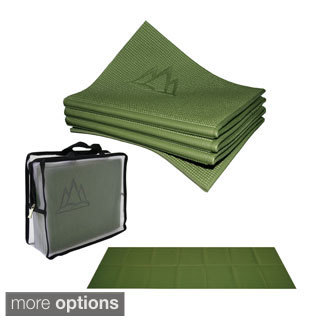 Khataland YoFoMat Folding Extra Long 72-inch ECO Travel Yoga Mat-Image