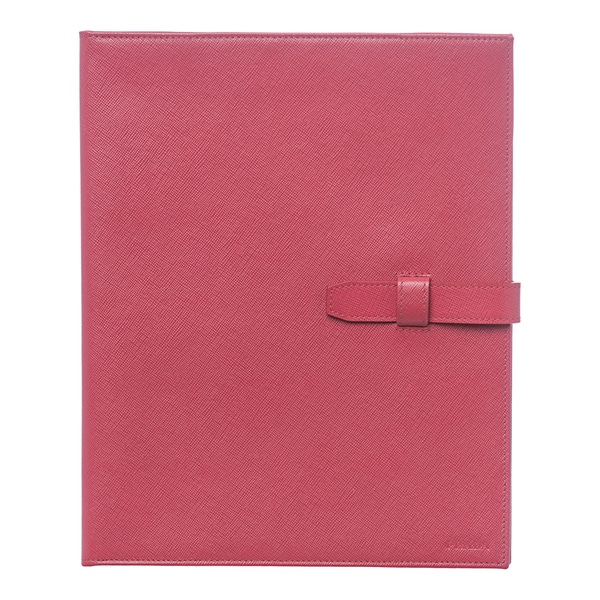 Prada Pink Saffiano Leather iPad Case