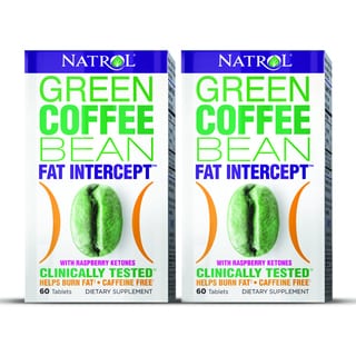 Natrol Green Coffee Bean with Raspberry Ketones (Pack of 2)-Image