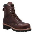 Men's AdTec 9488 9in Waterproof Super Logger Brown Leather
