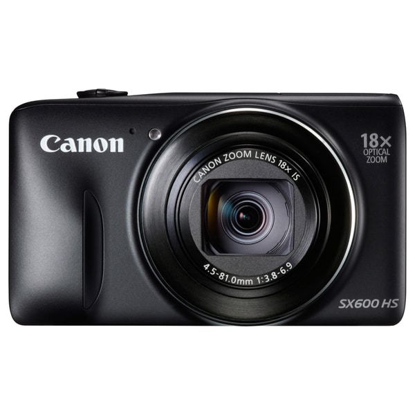 Canon PowerShot SX600 HS 16 Megapixel Compact Camera - Black