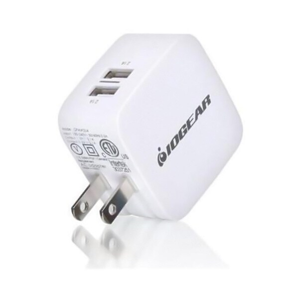 Iogear GearPower Dual USB 4.2A (20W) Wall Charger