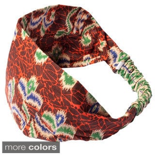 Women's Printed Maya's Summer Bali Yoga Headband (Indonesia)-Image