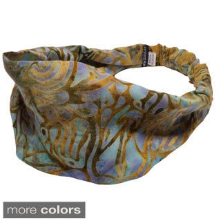 Women's Printed Tina's Summer Bali Yoga Headband (Indonesia)-Image