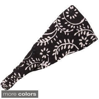 Women's Printed Nina's Summer Bali Yoga Headband (Indonesia)-Image