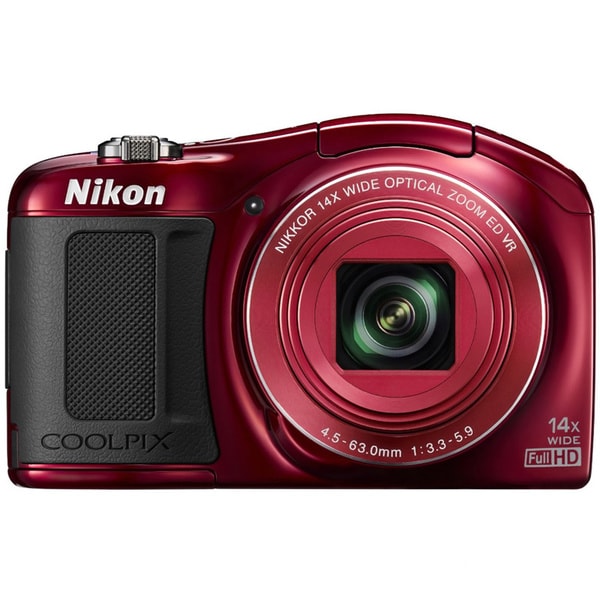 Nikon Coolpix L620 18.1MP Red Digital Camera