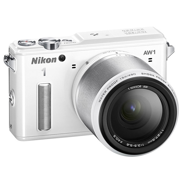 Nikon 1 AW1 14.2MP White Mirrorless Digital Camera