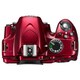 Nikon D3200 24.2MP Red Digital SLR Camera with 18-55mm Lens