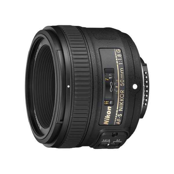 Nikon 50mm f/1.8G AF-S NIKKOR FX Lens for Nikon Digital SLR Cameras