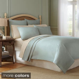 (_ _ ) Modern Living Signature Matelasse Cotton Coverlet with Shams Sold Separately