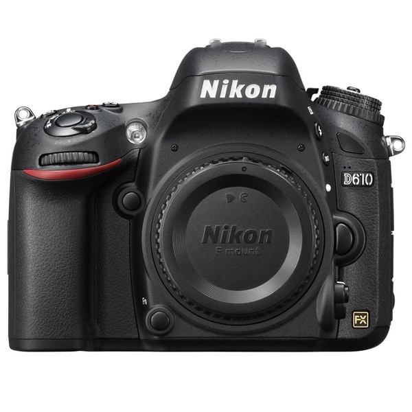 Nikon D610 24.3MP Black Digital SLR Camera (Body Only)