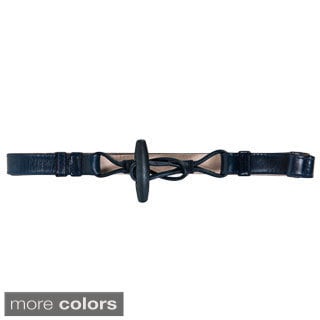 American Apparel Women's Leather Toggle Belt-Image