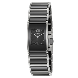 Rado Women's 'Integral' Stainless Steel Swiss Quartz Watch