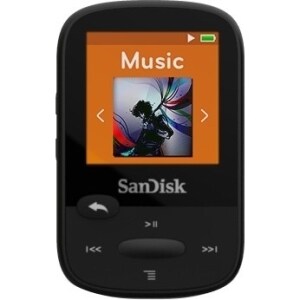 SanDisk Clip Sport SDMX24-004G 4 GB Flash MP3 Player - Black