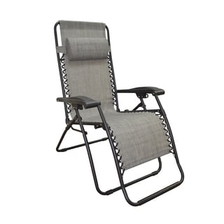 Caravan Canopy Grey Infinity Zero Gravity Chair