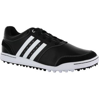 Adidas Mens Adicross III Spikeless Black White Golf Shoes - Overstock ...