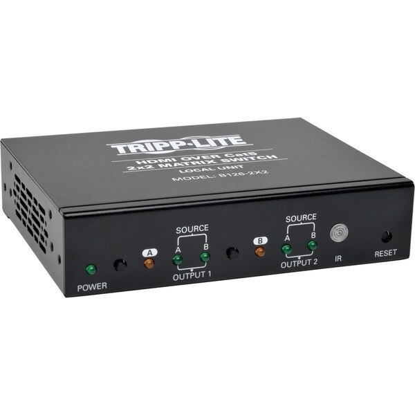 Tripp Lite 2x2 HDMI Over Cat5 / Cat6 Matrix Splitter Switch , Transmi