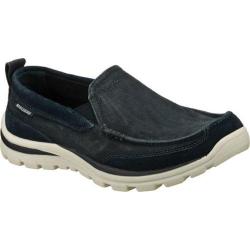 Men's Skechers Relaxed Fit Superior Melvin Navy-Image