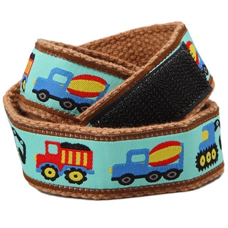 Superflykids 'Dig It' Blue Printed Hook-and-loop Belt-Image