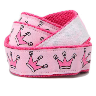 Superflykids 'Pretty Princess' Pink Printed Hook-and-loop Belt-Image