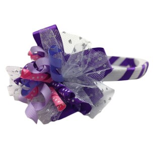 Superflykids 'Purple Pizazz' Deluxe Korker Headband-Image