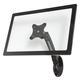 Cotytech Monitor Single Spring Dark Grey Arm Wall Mount
