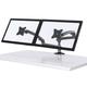 Cotytech Dark Grey Expandable Dual Desk Mount Spring Arm DM-GM212