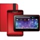 Visual Land Prestige Pro 7D with Pro Folio Bundle (Red)