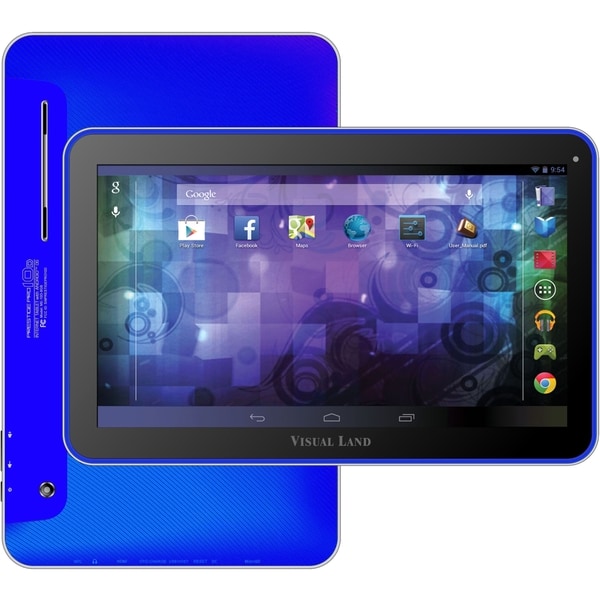 Visual Land Prestige Pro 10D ME-110-D-16GB-BLU 16 GB Tablet - 10.1