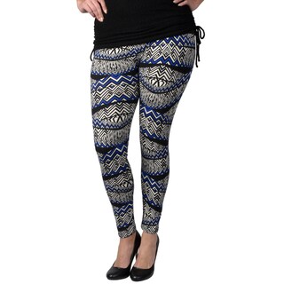 Journee Collection Women's Soft Patterned Leggings-Image