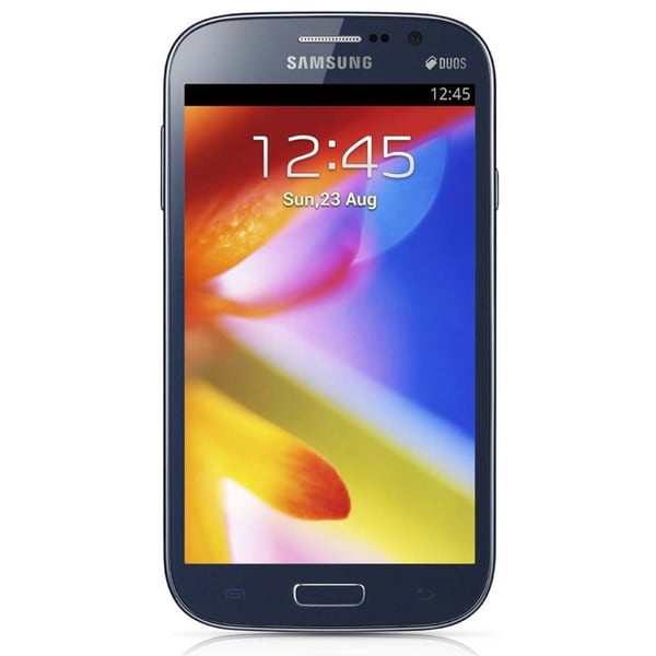 Samsung Galaxy Grand I9082 GSM Unlocked Dual-SIM Blue Android 4.1 Phone
