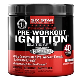 Six Star Pro Nutrition Elite Series Pre-Workout Igniter Fruit Punch 0.5-pound Powder-Image