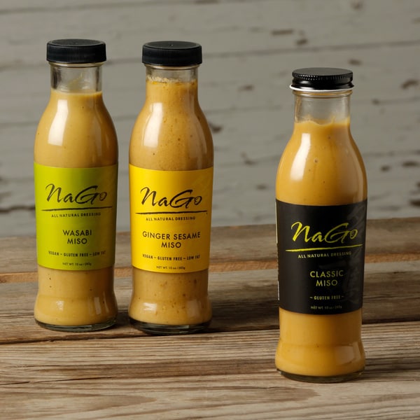 Nago All Natural Miso Dressings Pack of 3