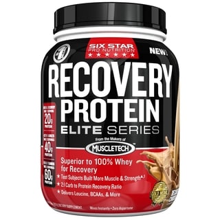 Six Star Pro Nutrition Elite Series Recovery Chocolate Protein Powder (2 Pounds)-Image