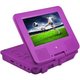 Ematic EPD707 Portable DVD Player - 7" Display - 480 x 234 - Purple