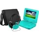Ematic EPD707 Portable DVD Player - 7" Display - 480 x 234 - Teal