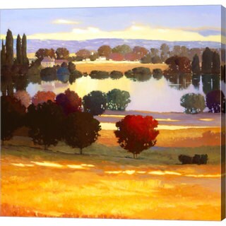 See Reviews Max Hayslette 'Early Autumn I' Gallery-wrapped Canvas Art