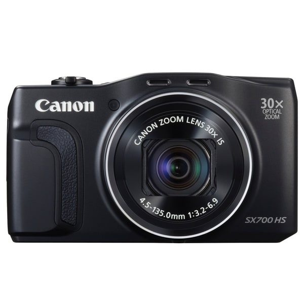 Canon PowerShot SX700 HS 16.1 Megapixel Compact Camera - Black