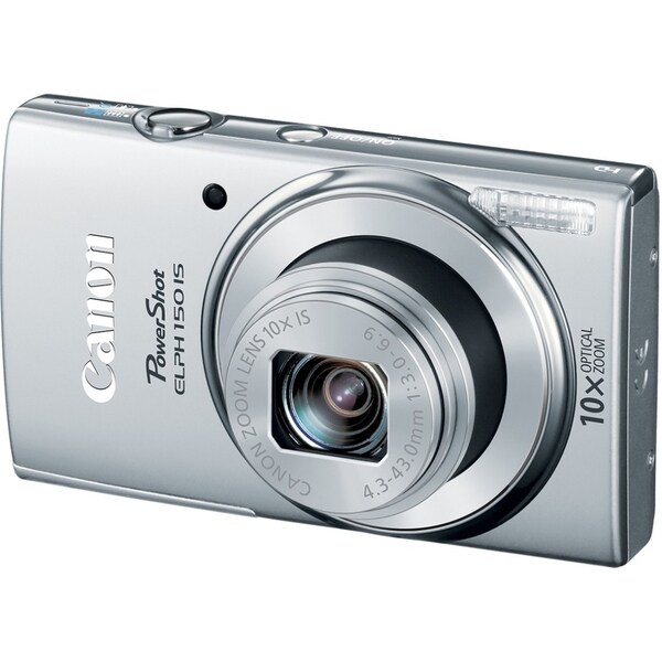Canon PowerShot 150IS 20MP Silver Digital Camera