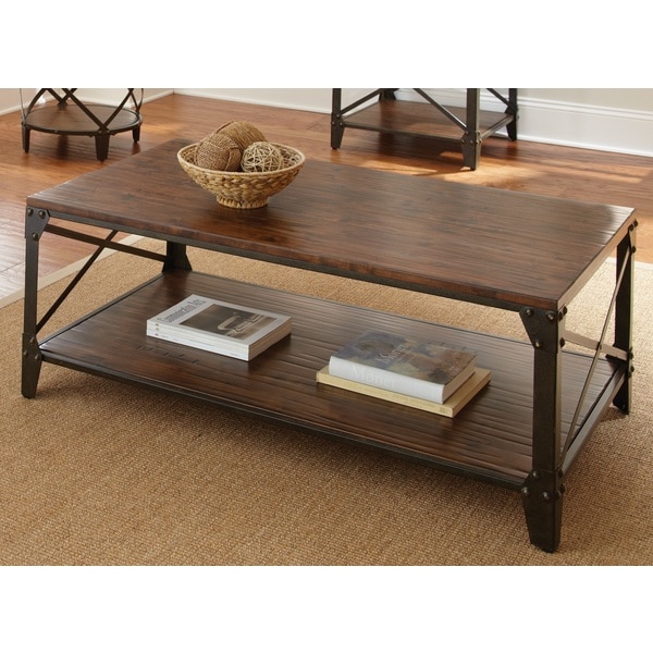 Greyson Living Windham Solid Birch/ Iron Coffee Table  16061887 